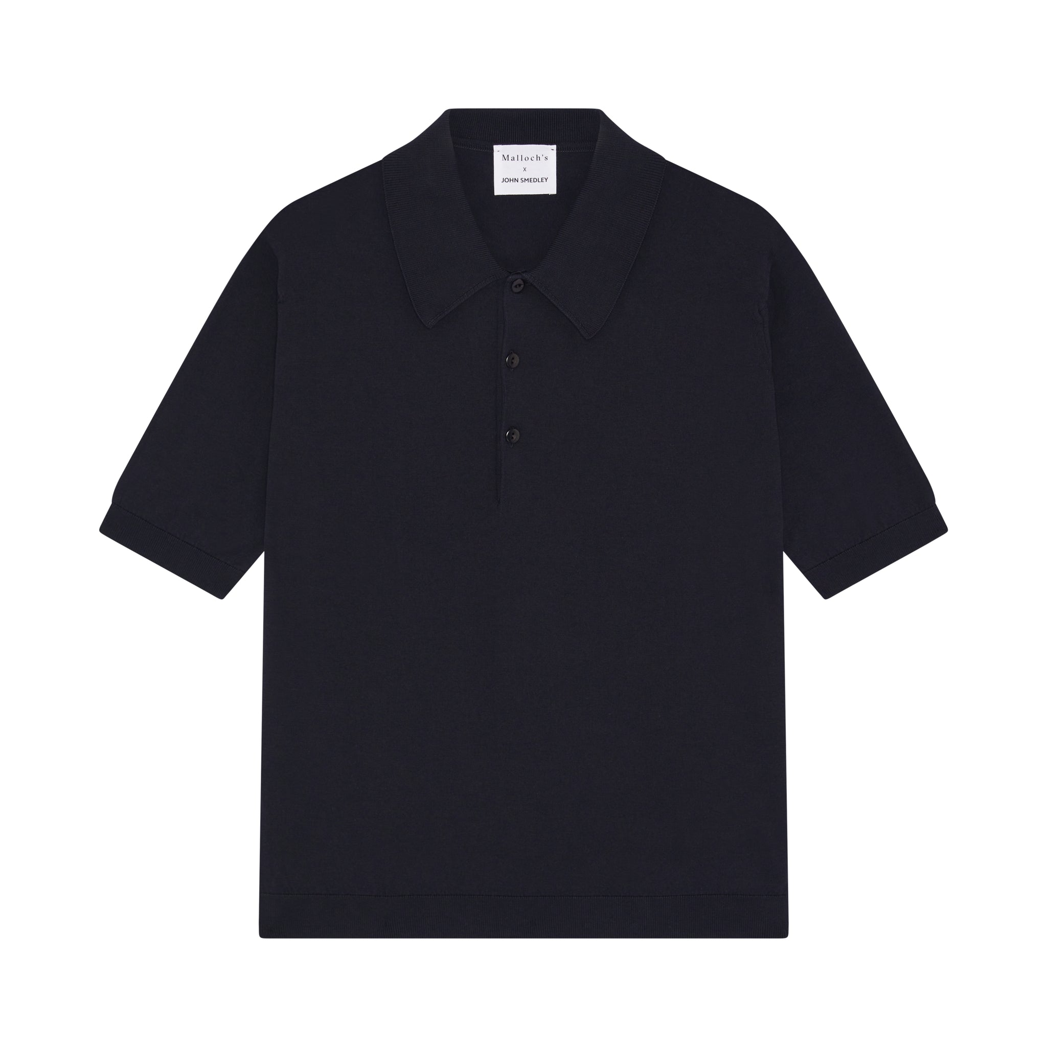 Malloch's x John Smedley French Navy Cromford Polo – Embark Clothiers